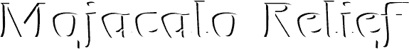 Mojacalo Relief