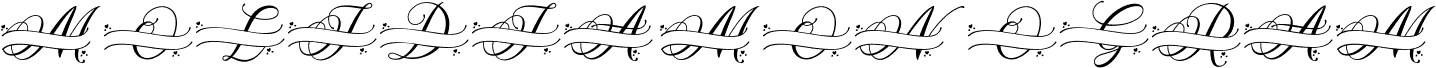 MOLIDIA MONOGRAM