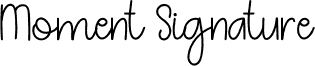 Moment Signature