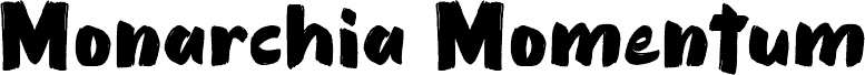 Monarchia Momentum шрифт