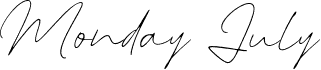 Monday July