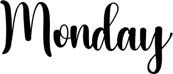 Monday font | Fonts2u.com