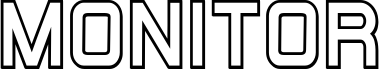 Preview of the Monitor Regular font
