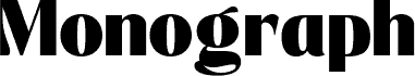 Monograph Regular fonte