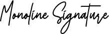 Monoline Signature