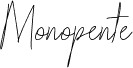 monopente