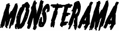 Náhled písma Monsterama Bold Italic