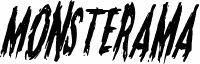 Náhled písma Monsterama Condensed Italic