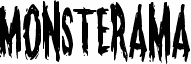 Náhled písma Monsterama Condensed