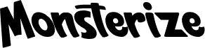 Monsterize Oblique
