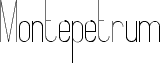 Montepetrum Thin