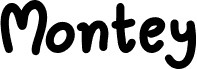Montey Regular