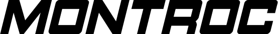 Montroc Condensed Italic