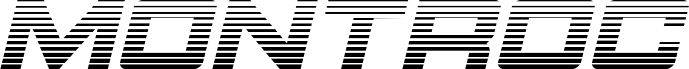 Montroc Gradient Italic