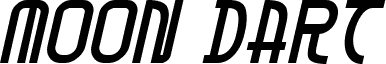 Moon Dart Bold Italic