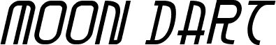Moon Dart Italic