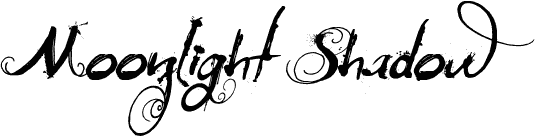 Moonlight Shadow Italic font | Fonts2u.com