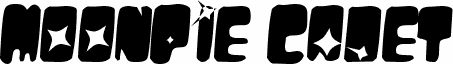 Preview of the MoonPie Cadet font