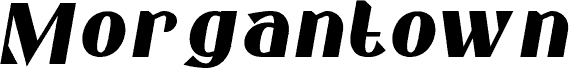 MorgantownDemo Bold Italic
