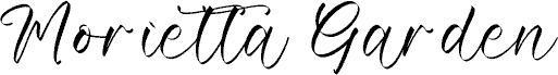 Morietta Garden DEMO VERSION 字体