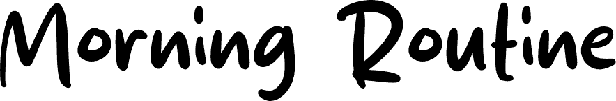 Morning Routine font | Fonts2u.com