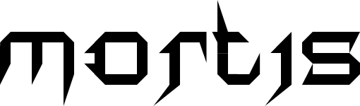 mortis font