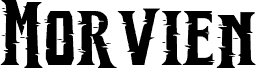 Morvien Regular Schriftart