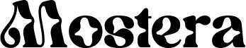 Preview of the Mostera Regular font