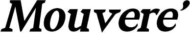 Náhled písma Mouvere' Bold Italic