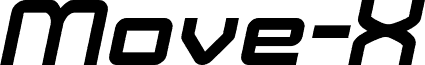 Move-X Bold Italic