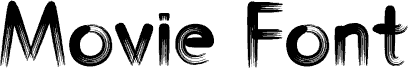 Movie Font