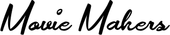 Vorschau der Schriftart Movie Makers Personal Use