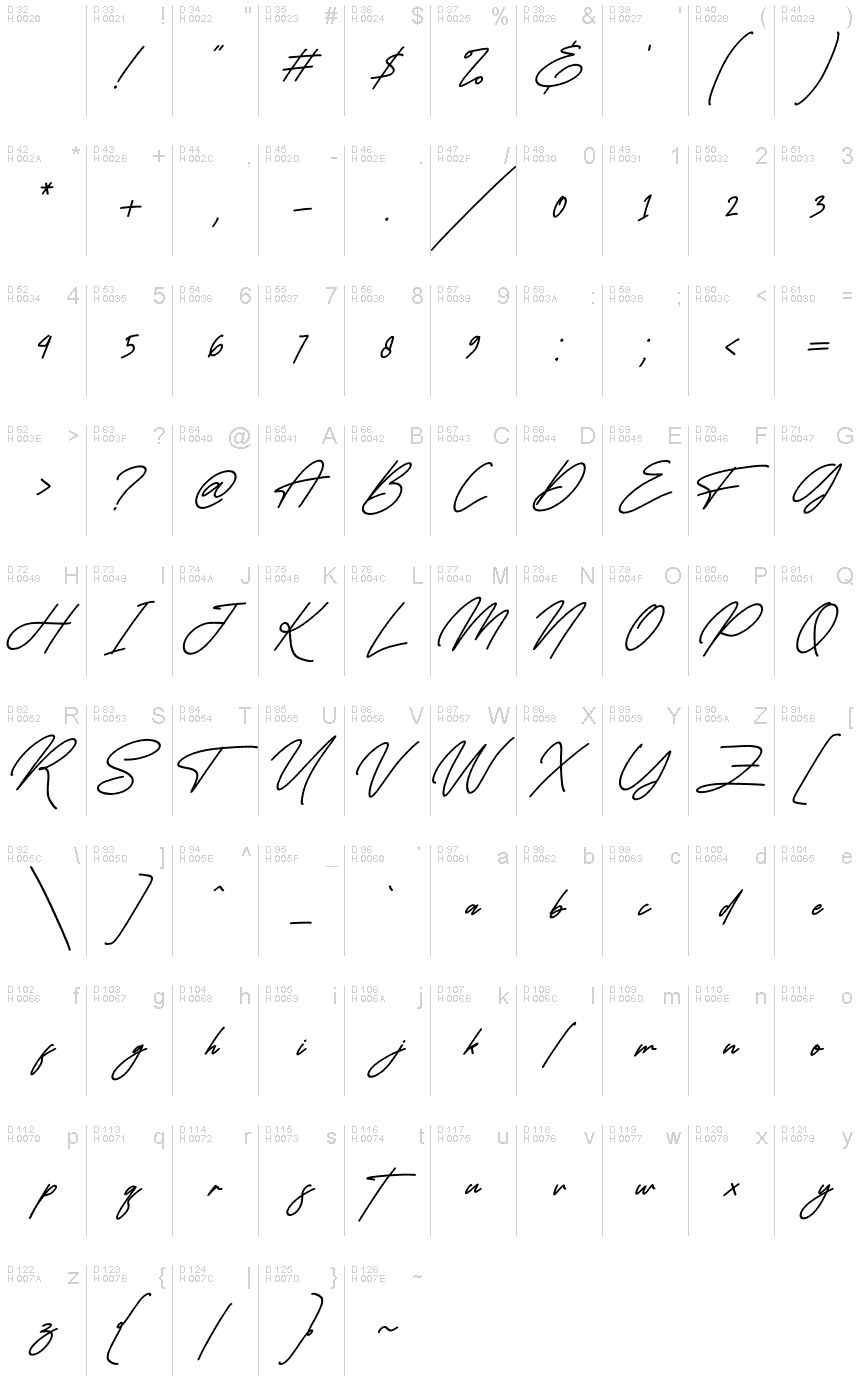 Monoline Signature Italic font | Fonts2u.com