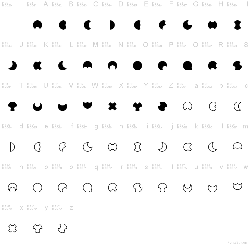 Moon Font