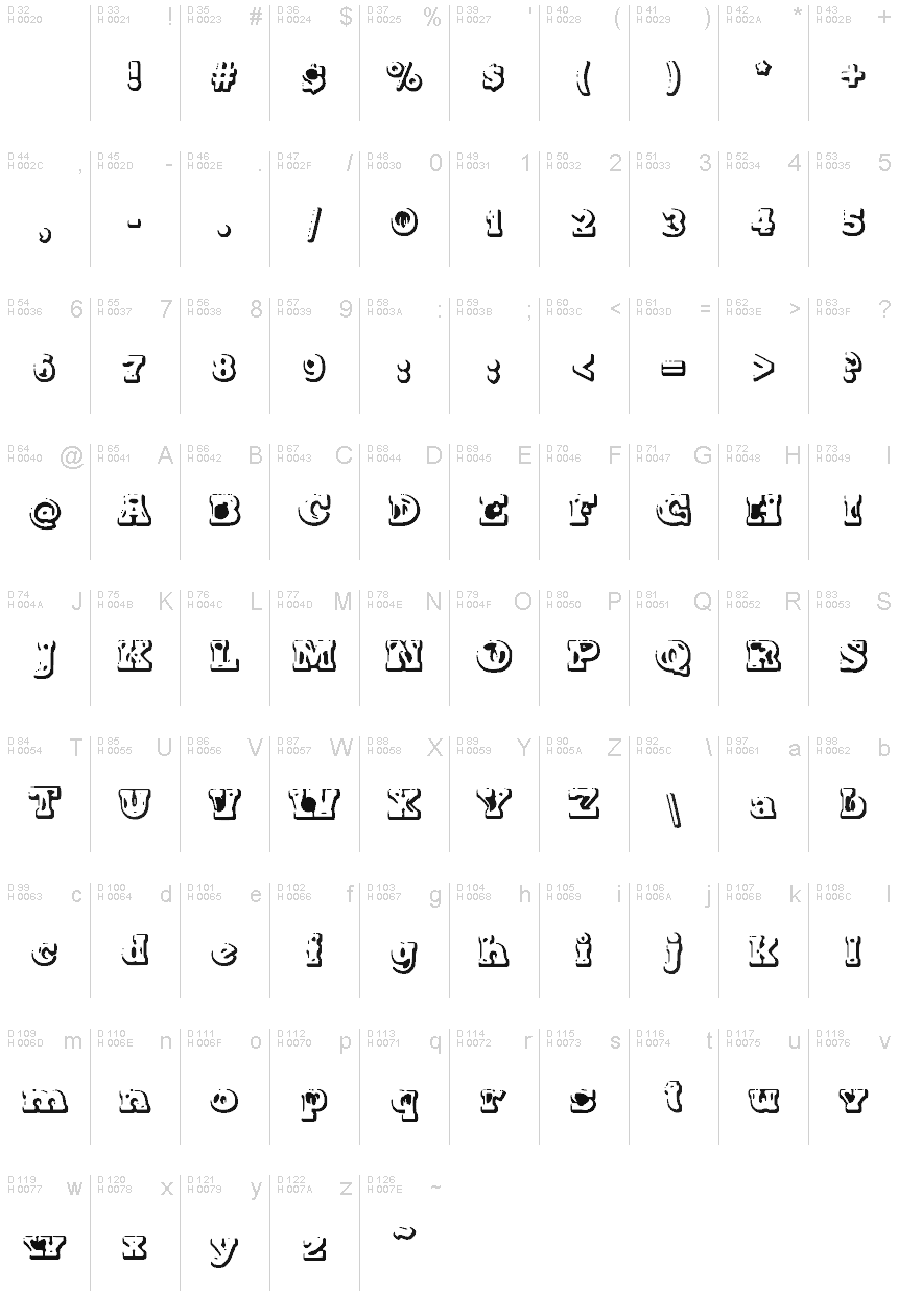 Moter font | Fonts2u.com