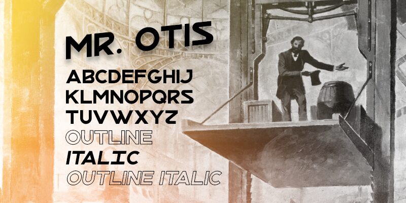 MrOtis Schriftart