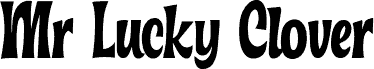 Mr Lucky Clover
