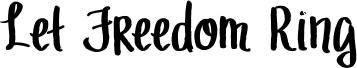 MRF Let Freedom Ring