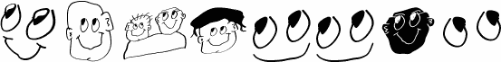Preview of the MSkizzen font