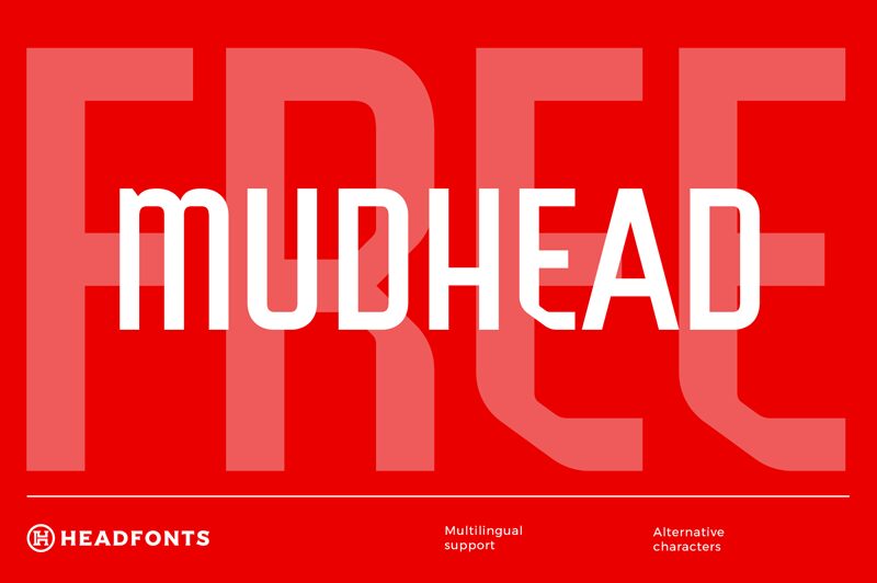 Mudhead Schriftart