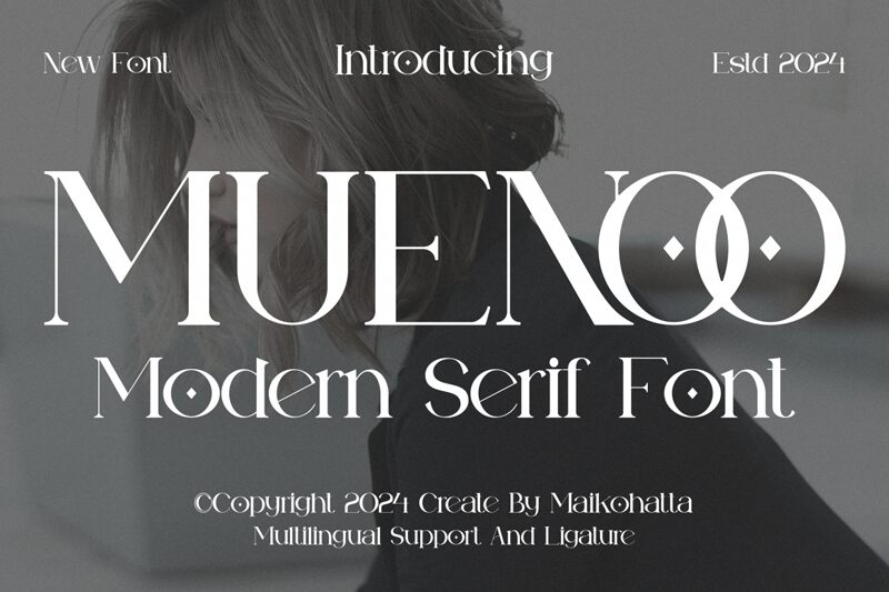 MUENOO Czcionka