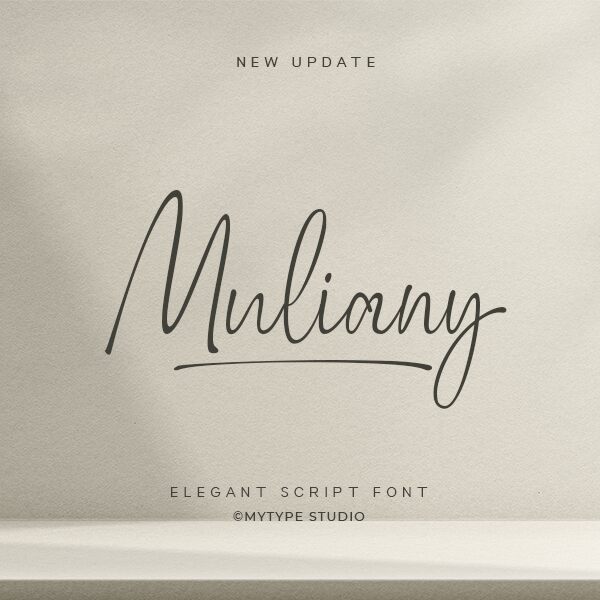 Muliany Druh písma
