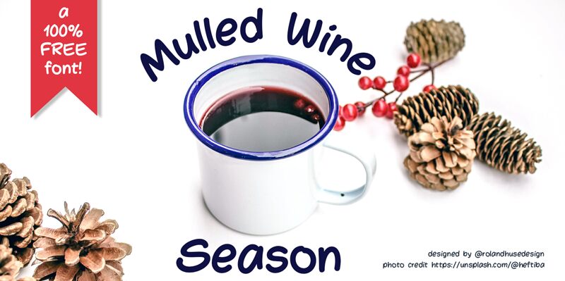 Mulled Wine Season Schriftart
