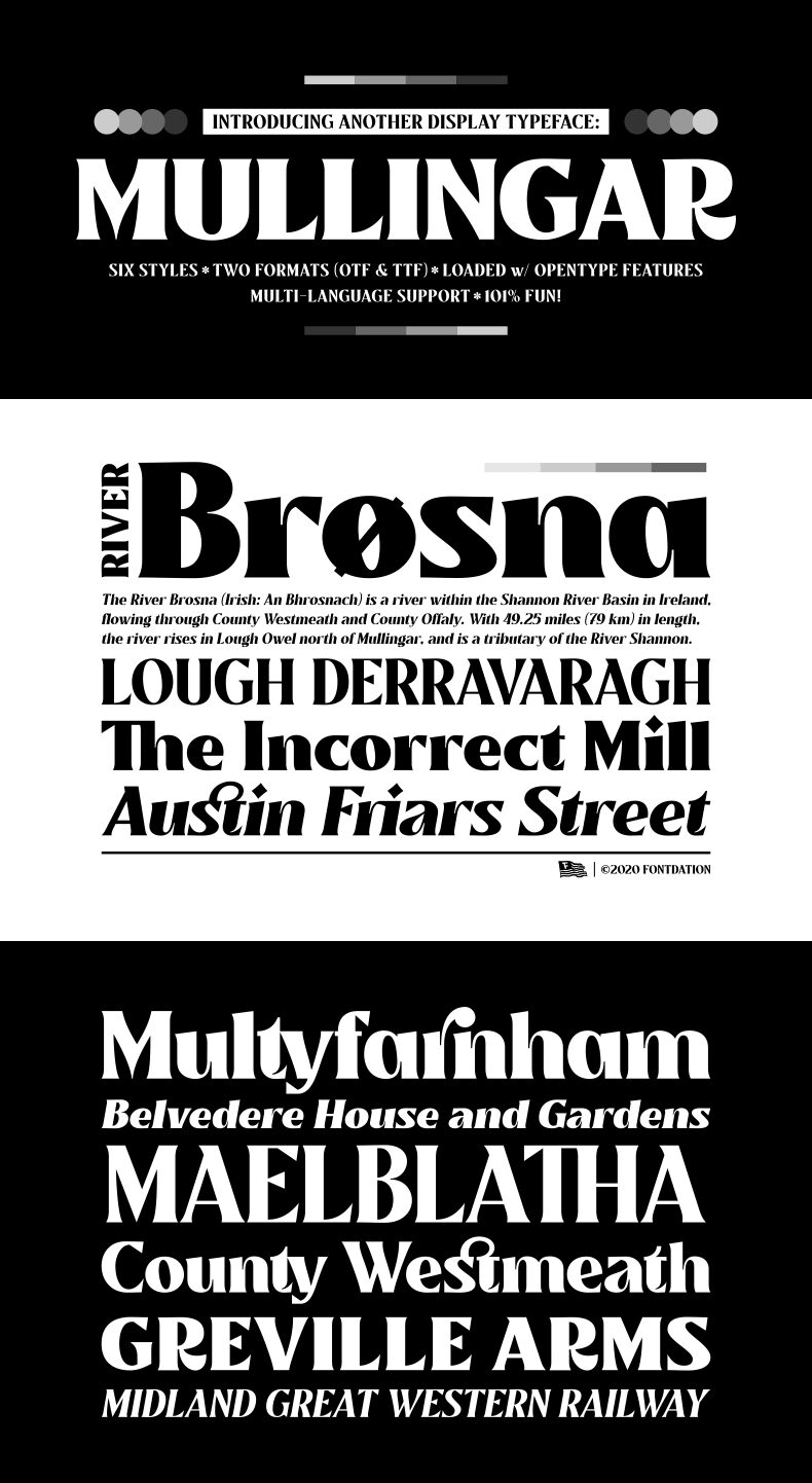 Mullingar Schriftart
