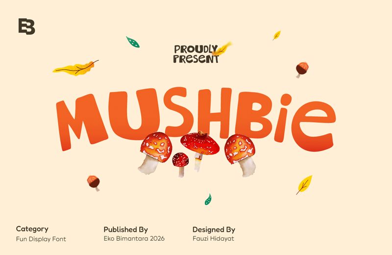 Mushbie Trial — Prezentace písma