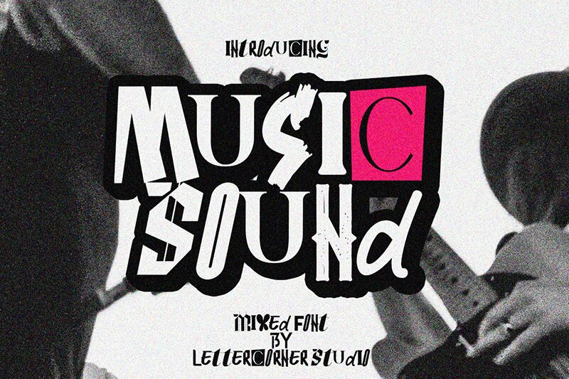 Music Sound Czcionka