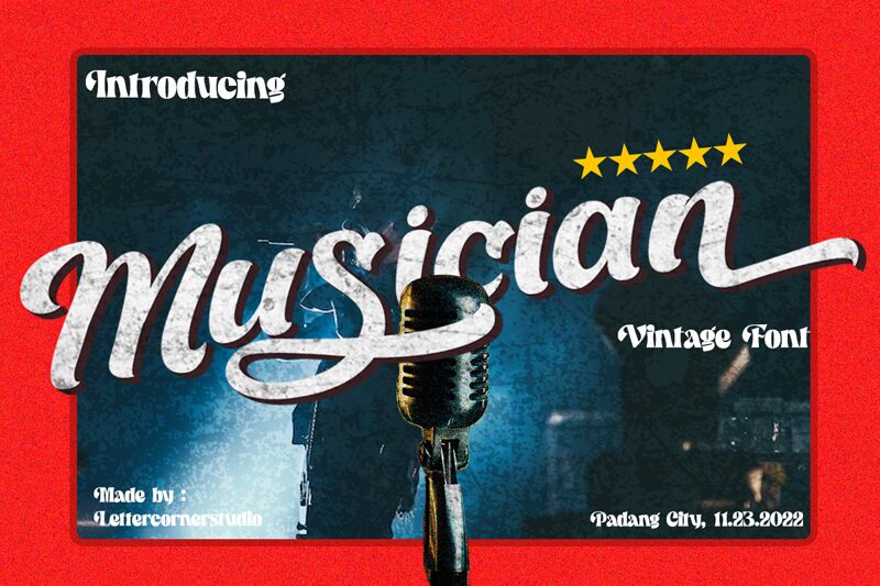 Musician Шрифт