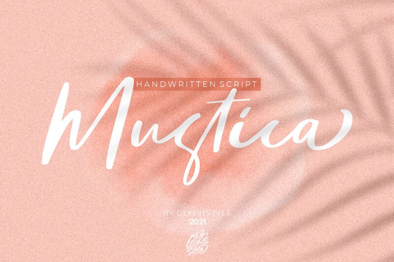 Mustica Schriftart