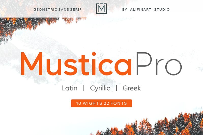 Mustica Pro Czcionka