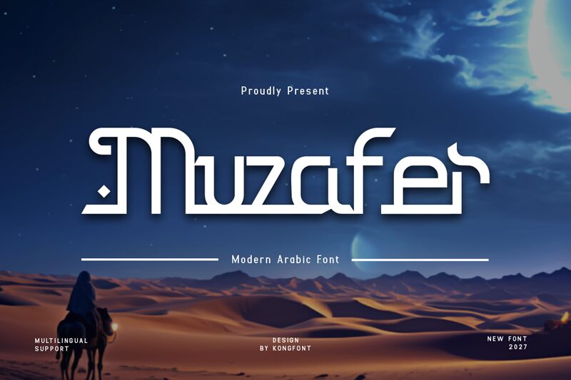 Muzafer フォント